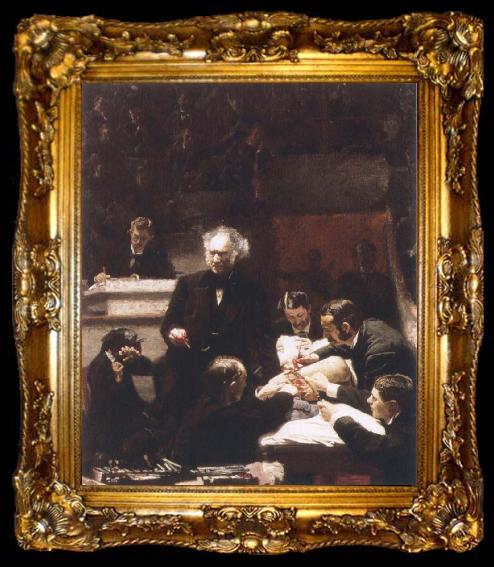 framed  Thomas Eakins The Gross Clinic, ta009-2